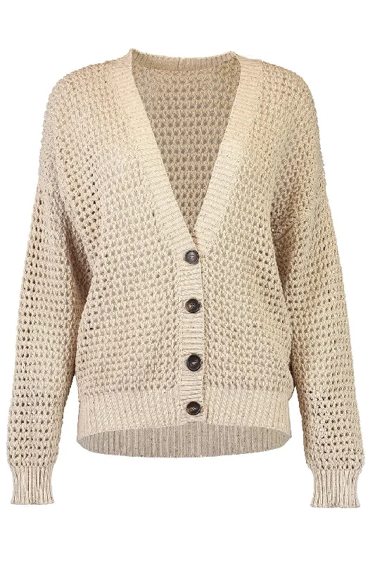 Dazzling Net Cardigan