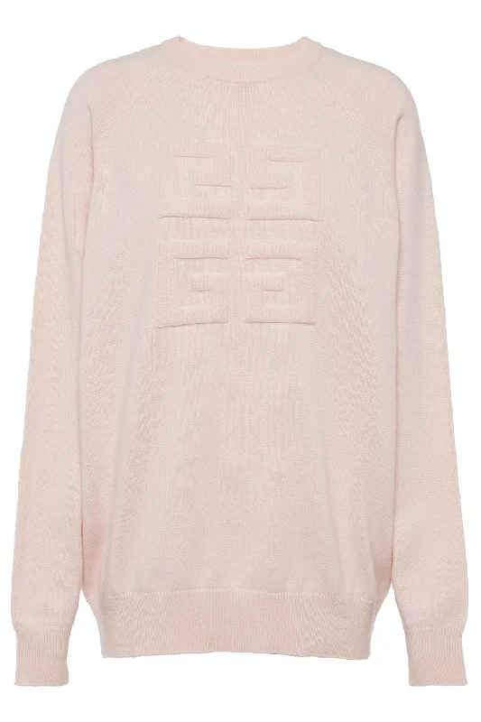 4G Sweater- Blush Pink