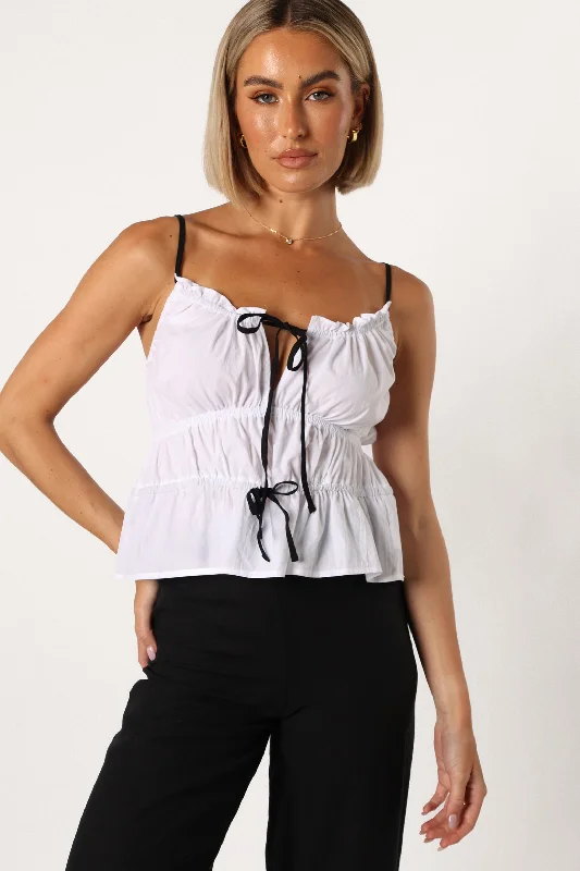 Martina Top - White