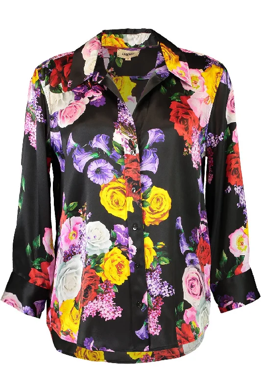 Dani Blouse - Mixed Roses