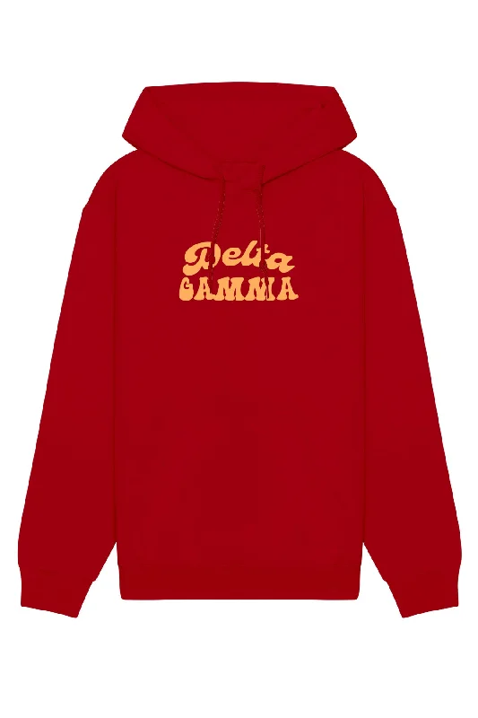 Delta Gamma Vintage Hippie Hoodie