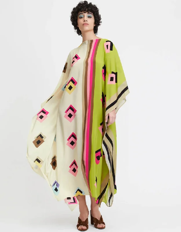 Beige French Moss Kaftan