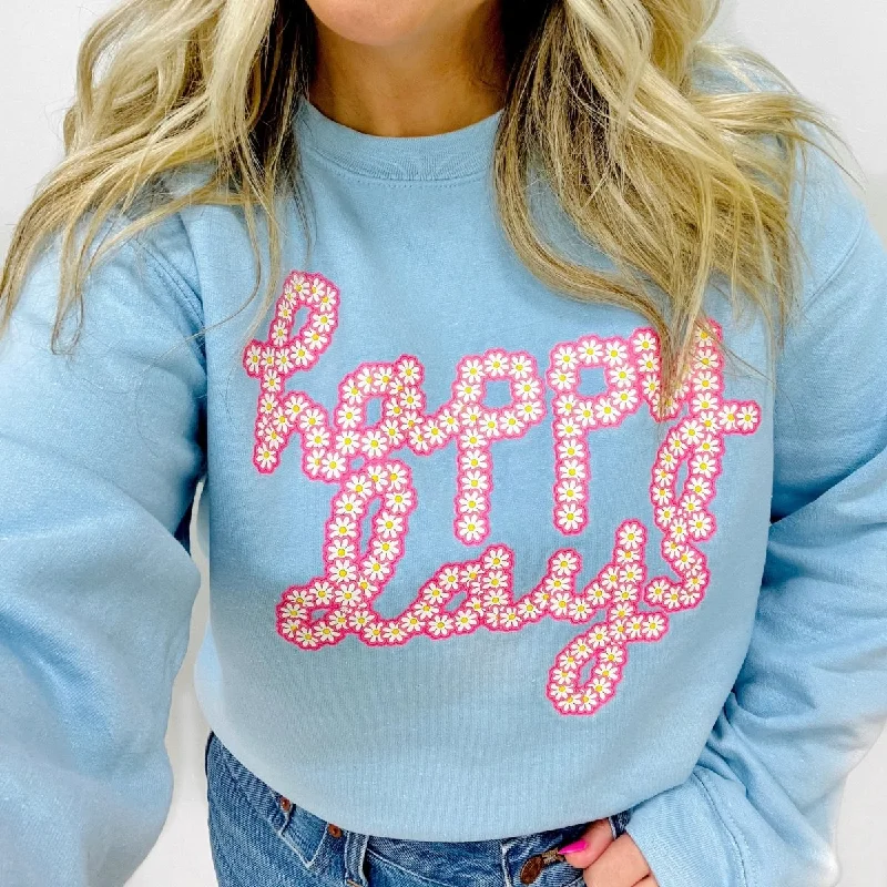 'Happy Days' Crewneck Sweatshirt