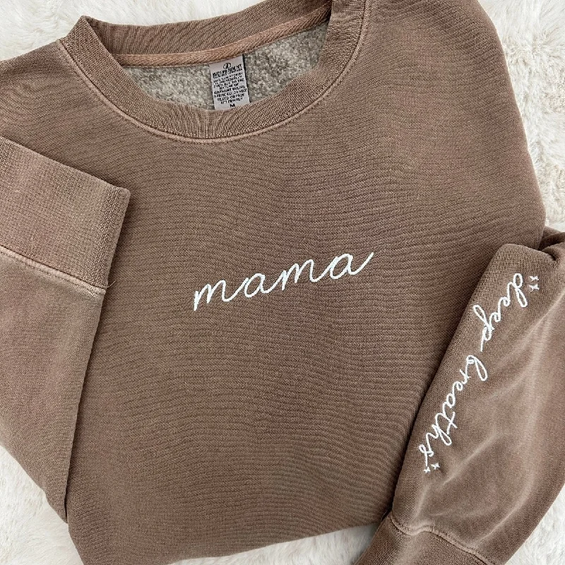 Mama 'Deep Breaths Reminder' Cozy Crew