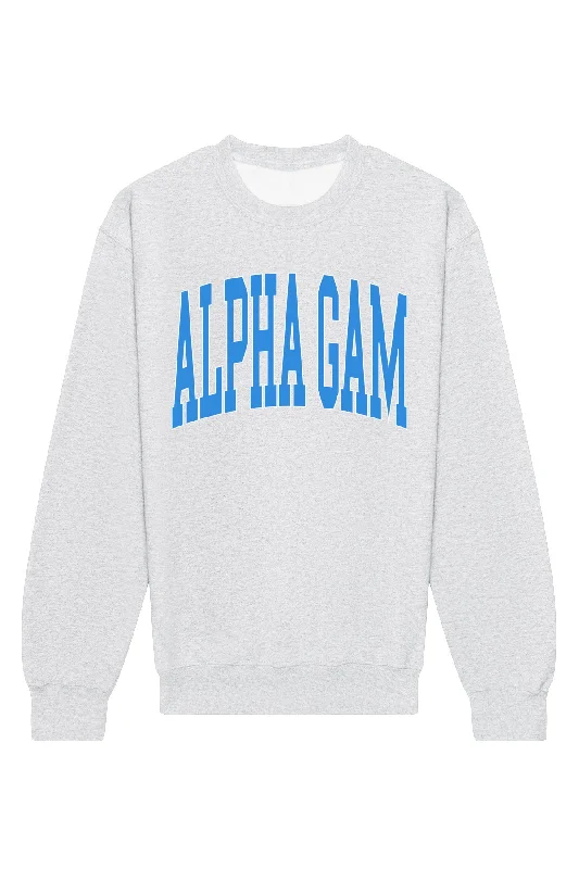 Alpha Gamma Delta Rowing Crewneck Sweatshirt