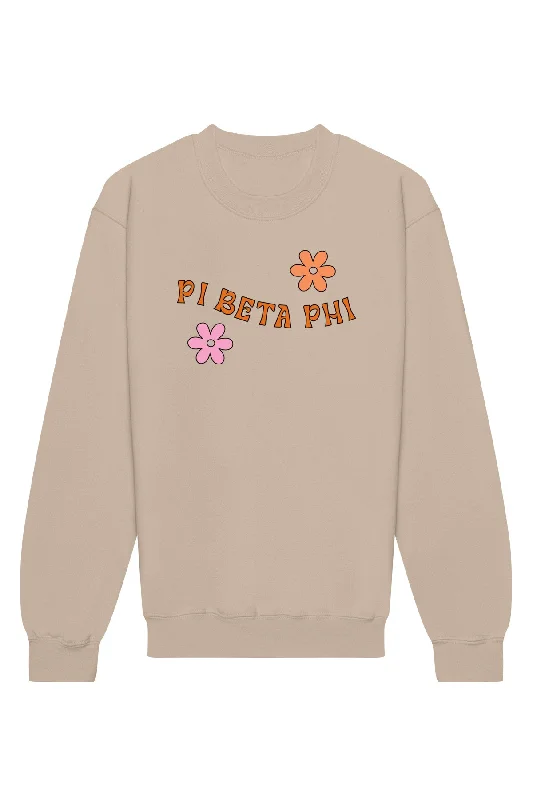 Pi Beta Phi In Love With Crewneck Sweatshirt