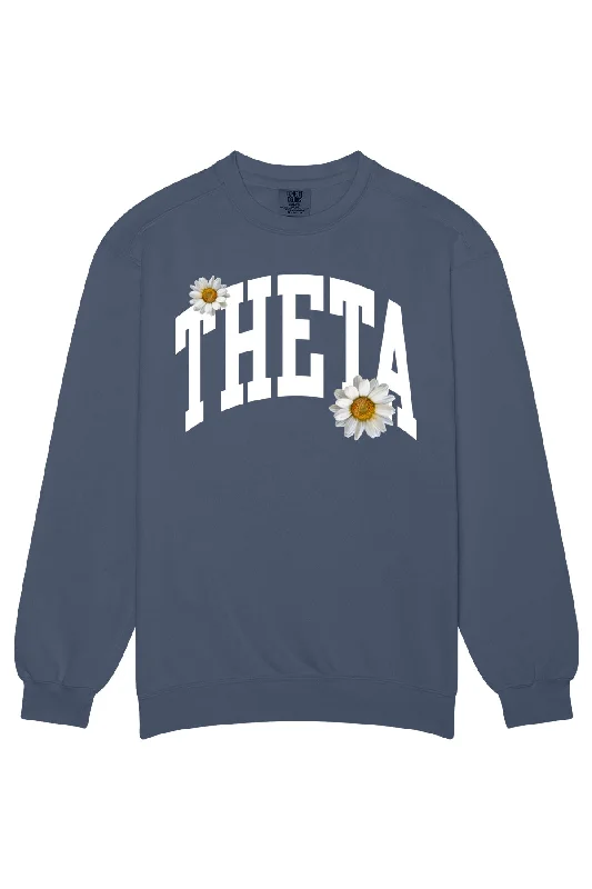 Kappa Alpha Theta Daisy Rowing Crewneck