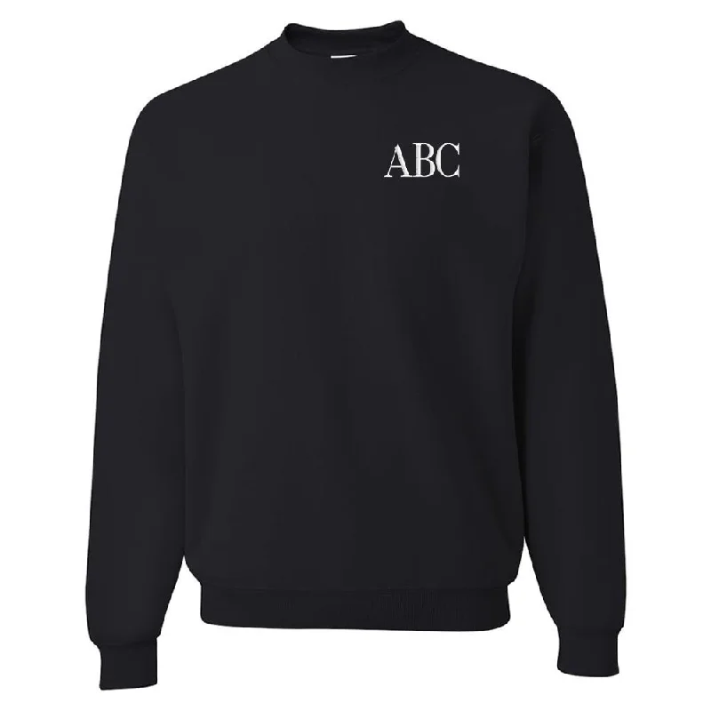 Initialed Crewneck Sweatshirt