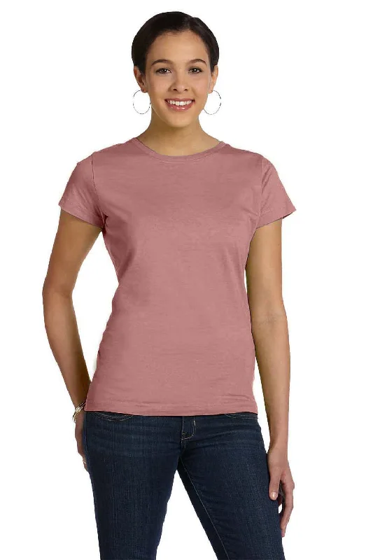 LAT Womens Fine Jersey Short Sleeve Crewneck T-Shirt - Marvelous