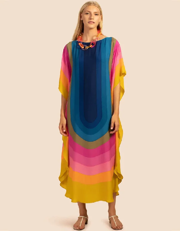 Multi French Moss Kaftan