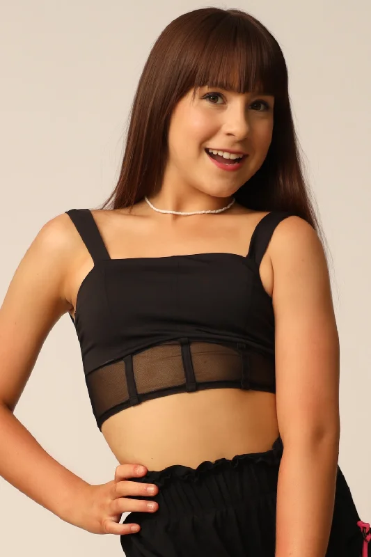 McKinney Crop Top - Black