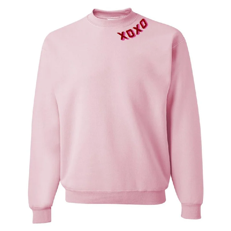 XOXO Shadow Block Crewneck Sweatshirt