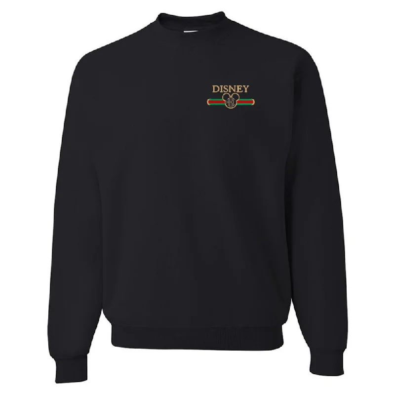 Monogrammed Disney Designer Dupe Crewneck Sweatshirt