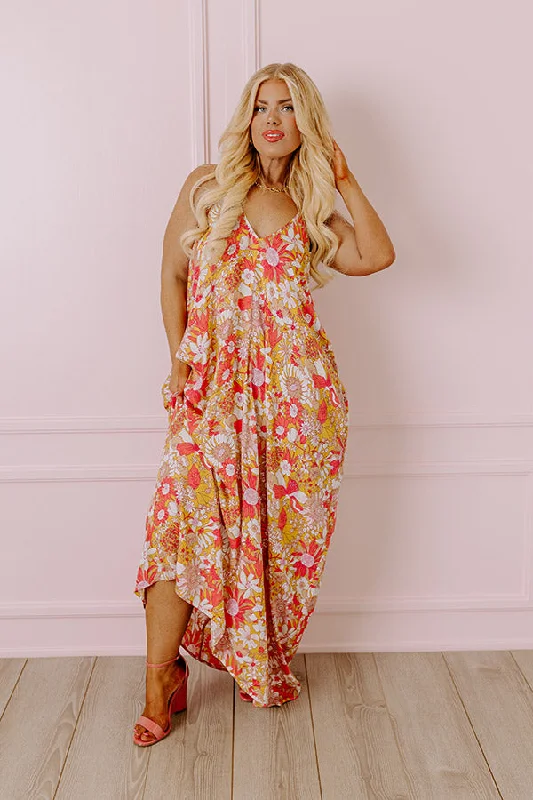 Casually Chic Floral Maxi Curves