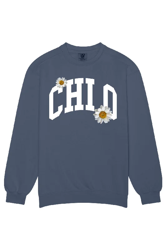 Chi Omega Daisy Rowing Crewneck